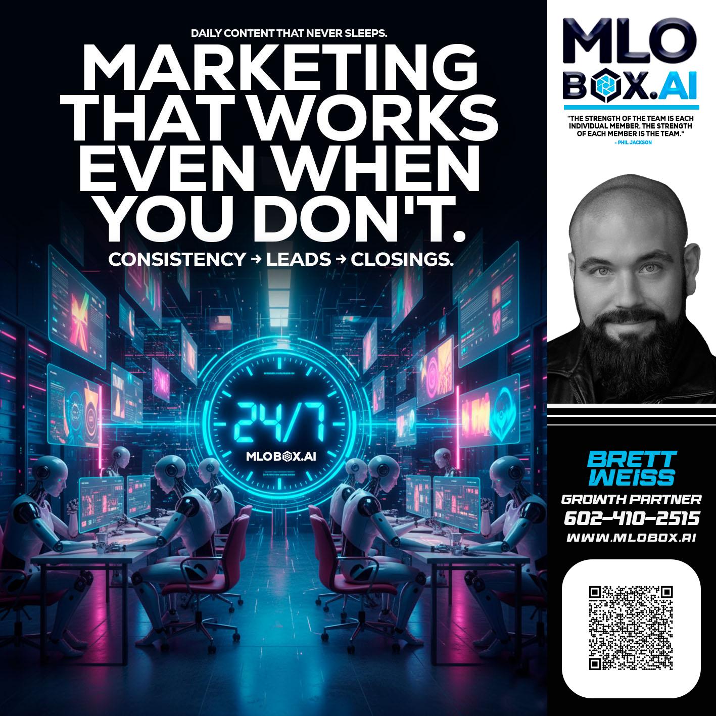 MARKETING THAT WORKS - Brett Weiss -Branch Manager &  Nationwide Team Lead