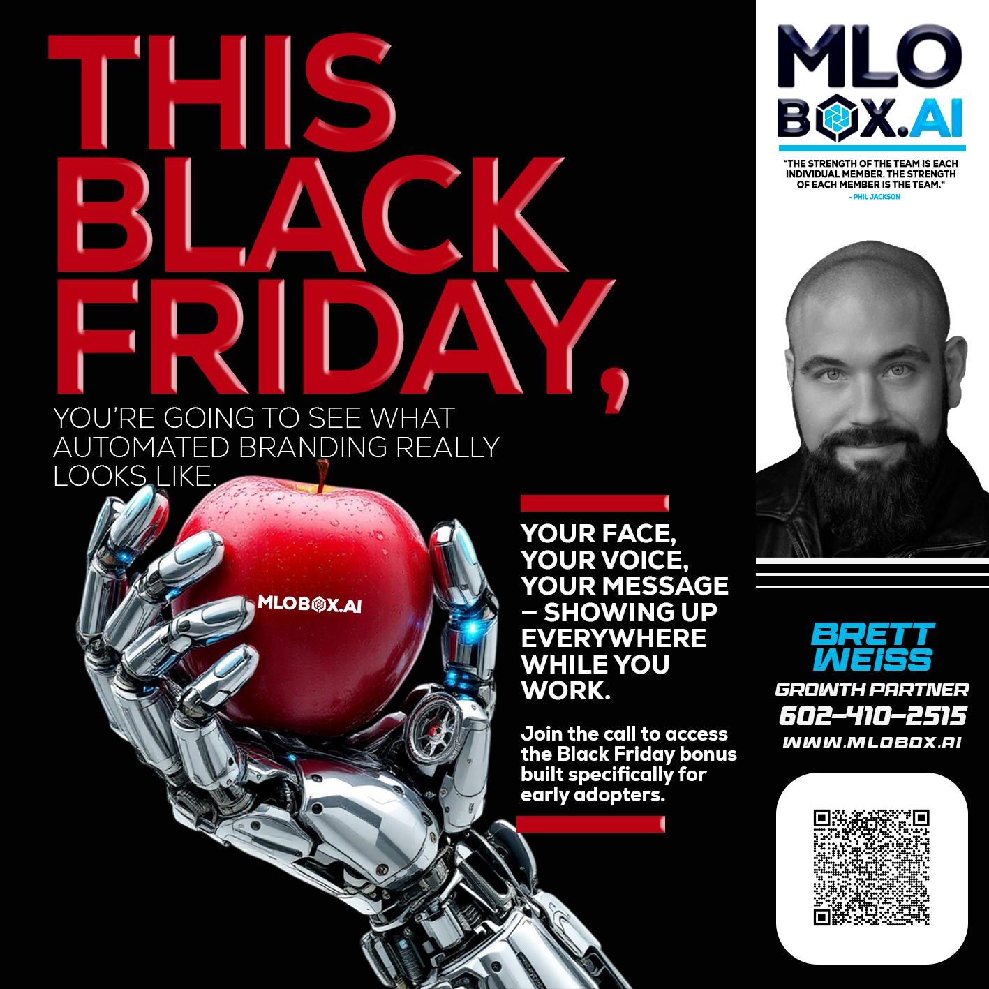 THIS BLACK FRIDAY - Brett Weiss -Branch Manager &  Nationwide Team Lead