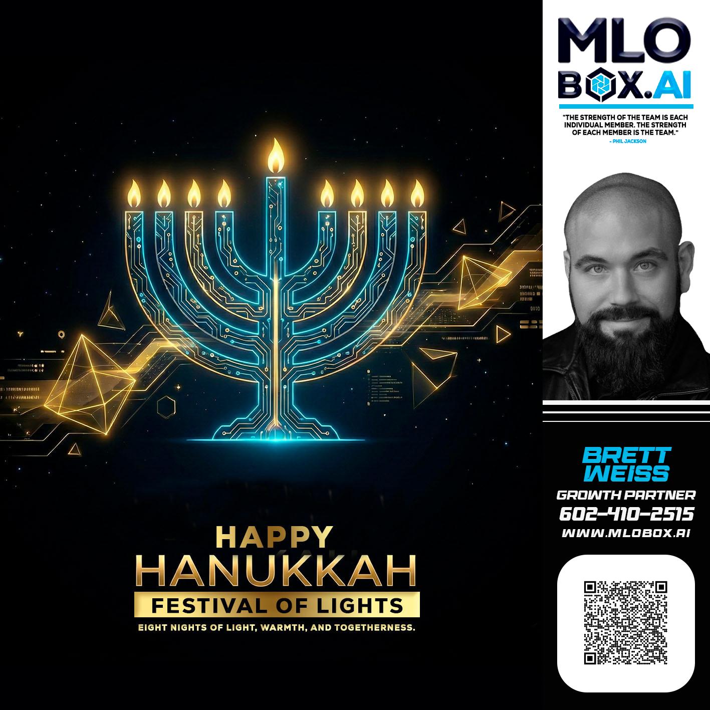 happy Hanukkah - Brett Weiss -Branch Manager &  Nationwide Team Lead