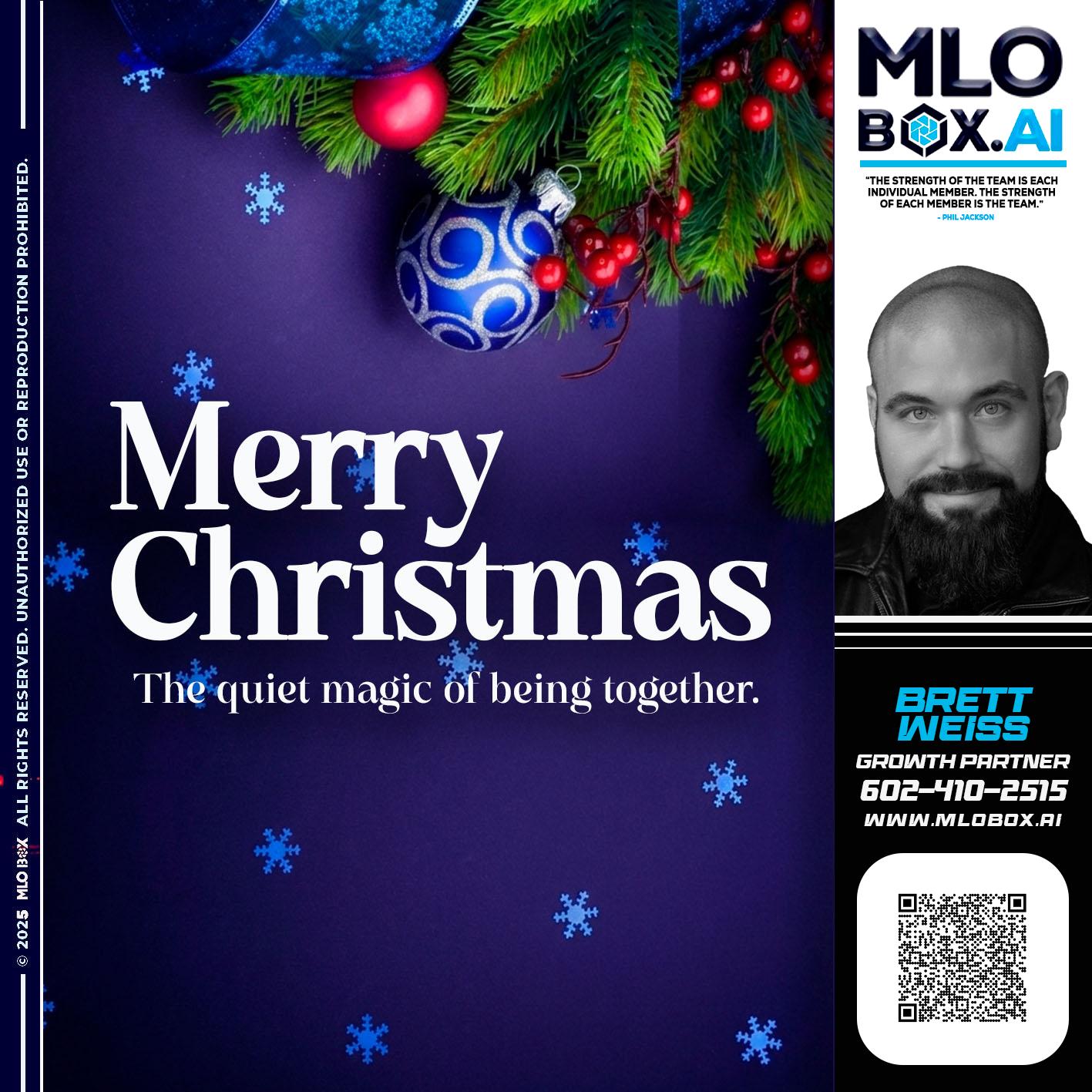 merry christmas - Brett Weiss -Branch Manager &  Nationwide Team Lead