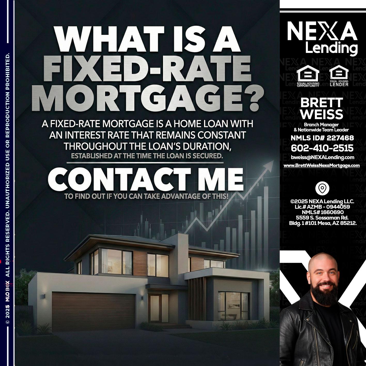 WHAT IS A - Brett Weiss -Branch Manager &  Nationwide Team Lead