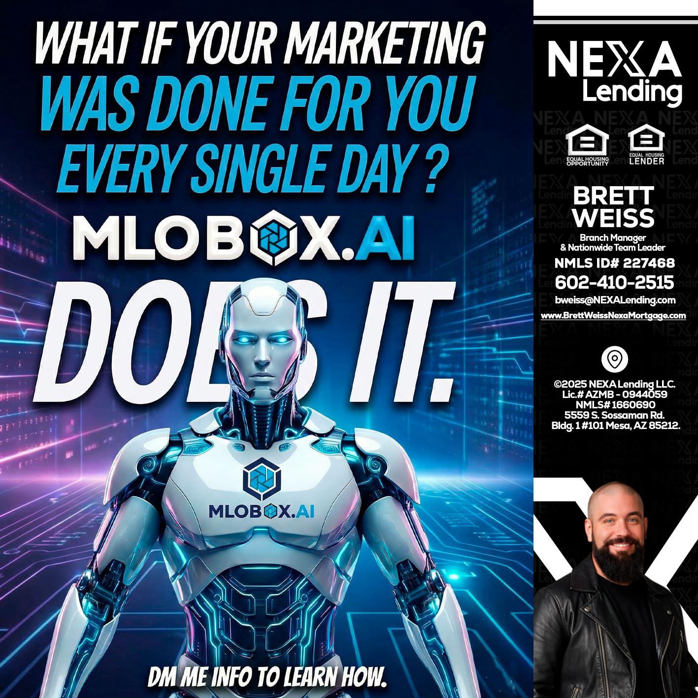 DOES IT - Brett Weiss -Branch Manager &  Nationwide Team Lead