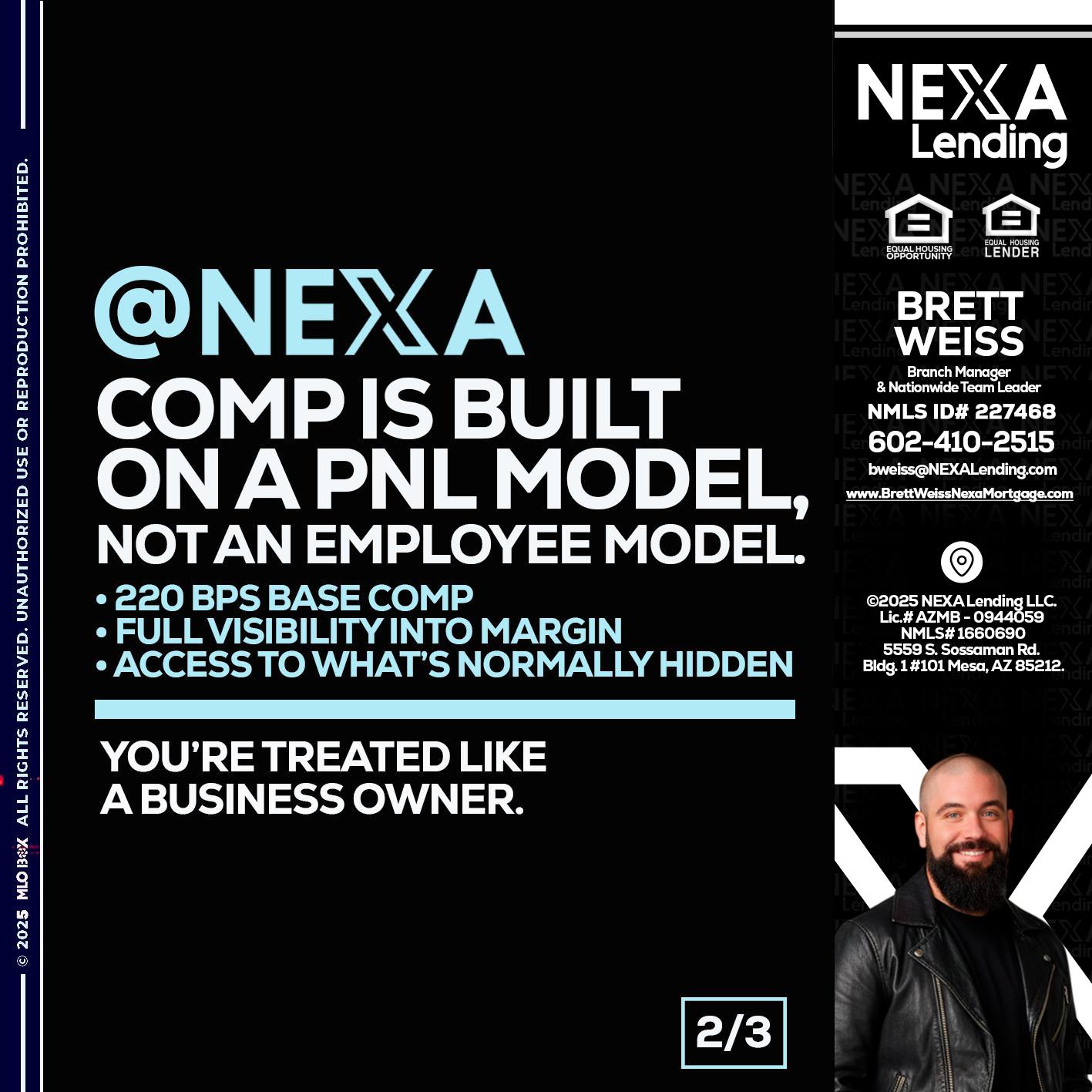 2 OF 3 - Brett Weiss -Branch Manager &  Nationwide Team Lead