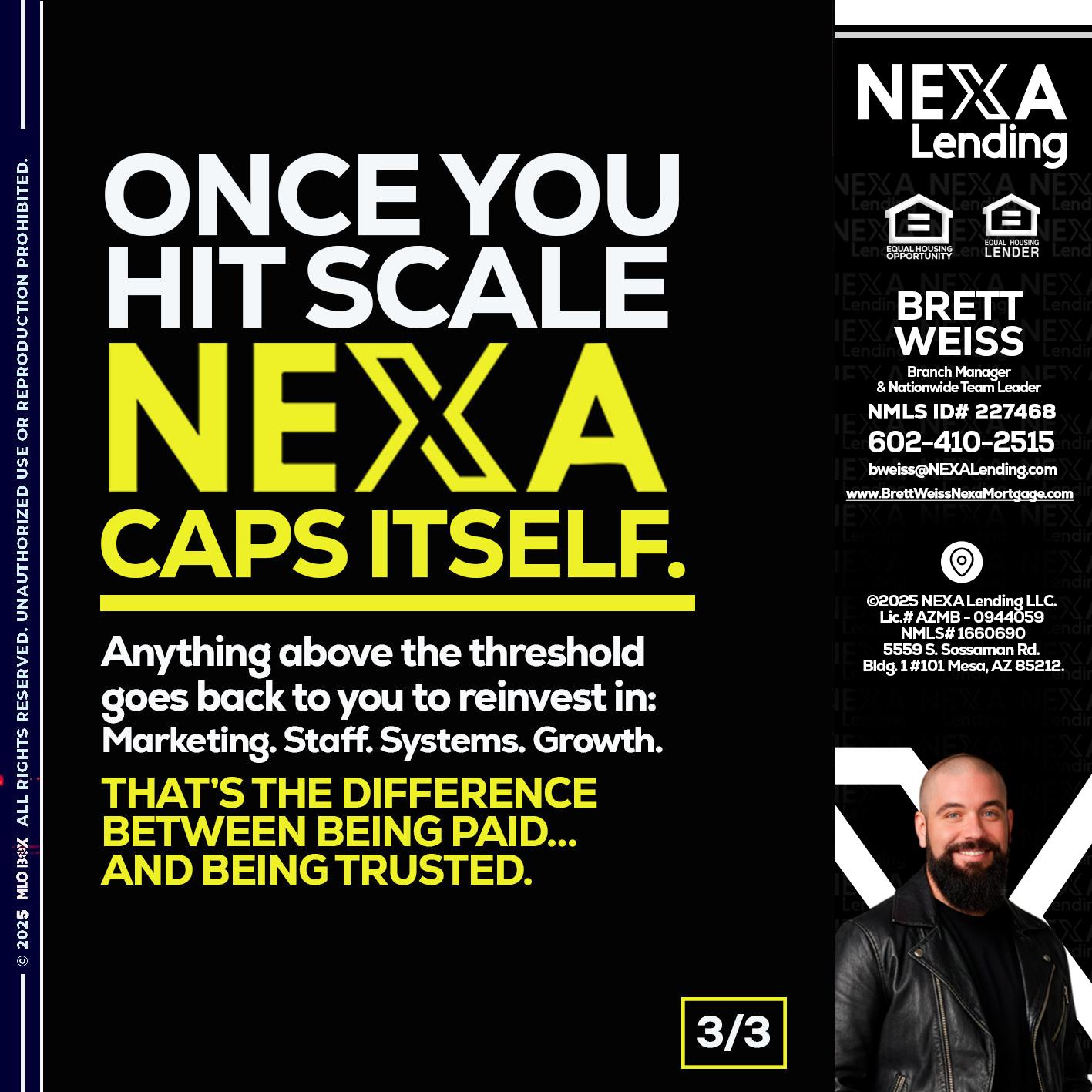 3 OF 3 - Brett Weiss -Branch Manager &  Nationwide Team Lead