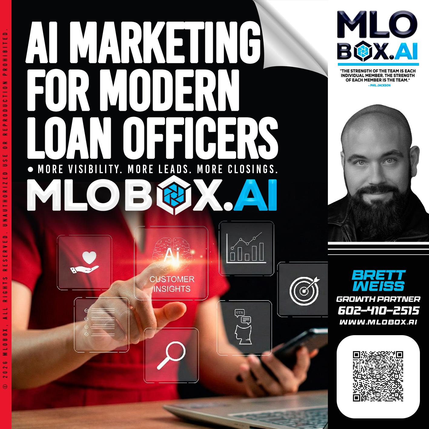 AI MARKETING - Brett Weiss -Branch Manager &  Nationwide Team Lead