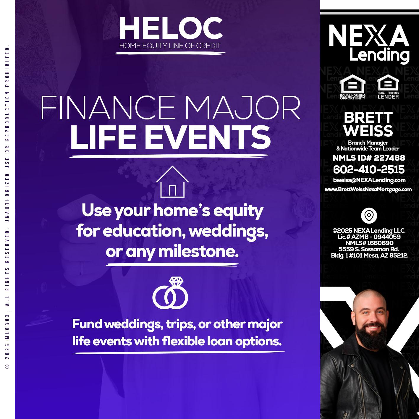 HELOC - Brett Weiss -Branch Manager &  Nationwide Team Lead