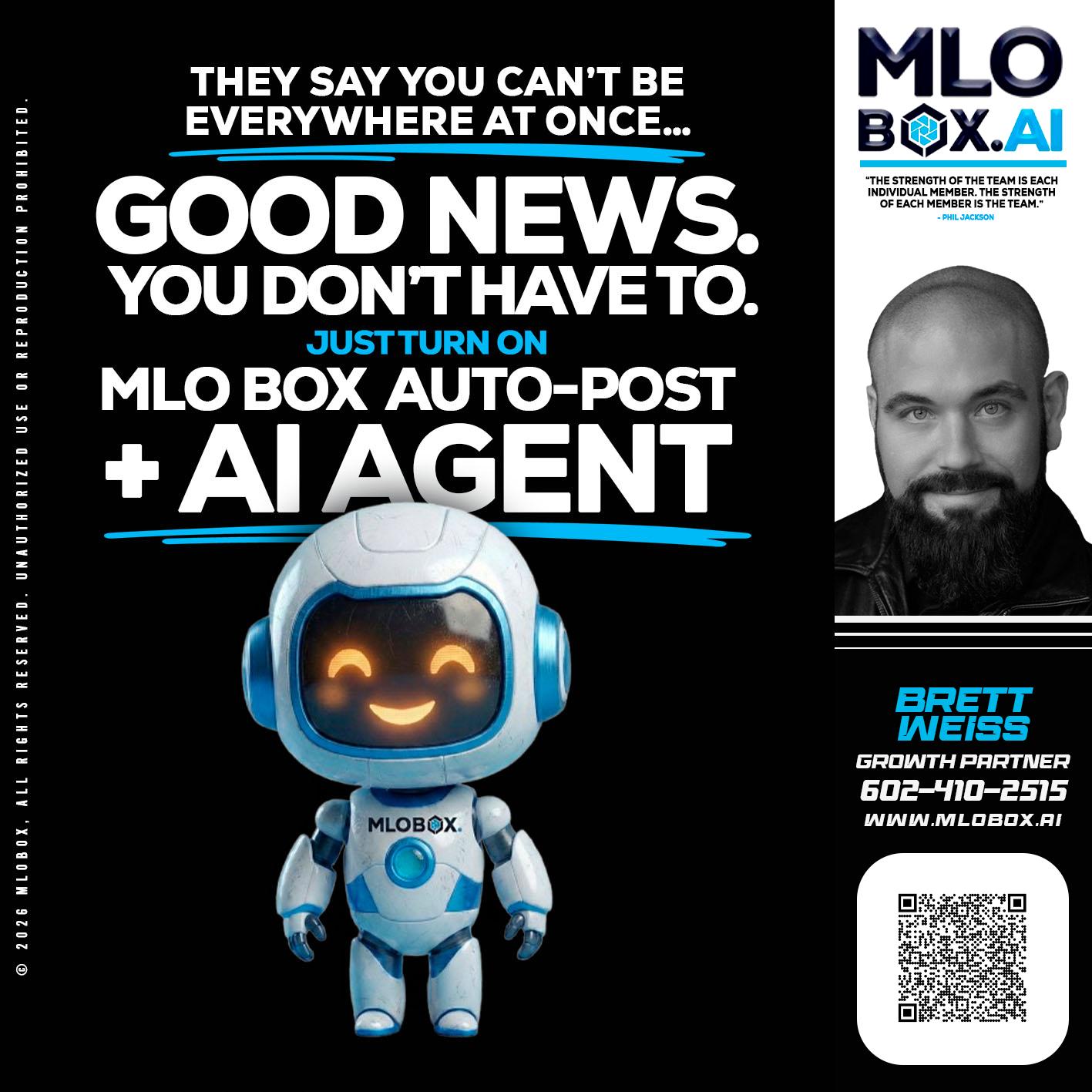 GOOD NEWS - Brett Weiss -Branch Manager &  Nationwide Team Lead