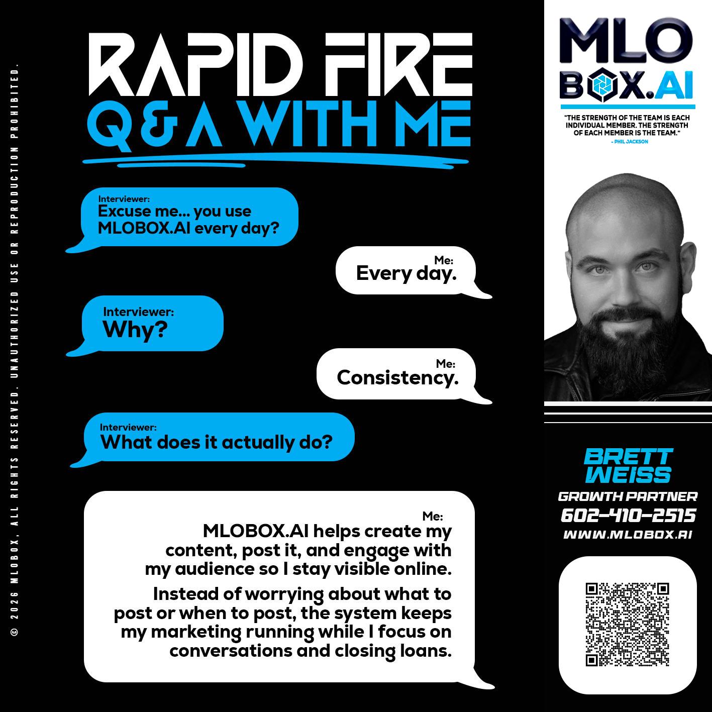 RAPID Q&A - Brett Weiss -Branch Manager &  Nationwide Team Lead