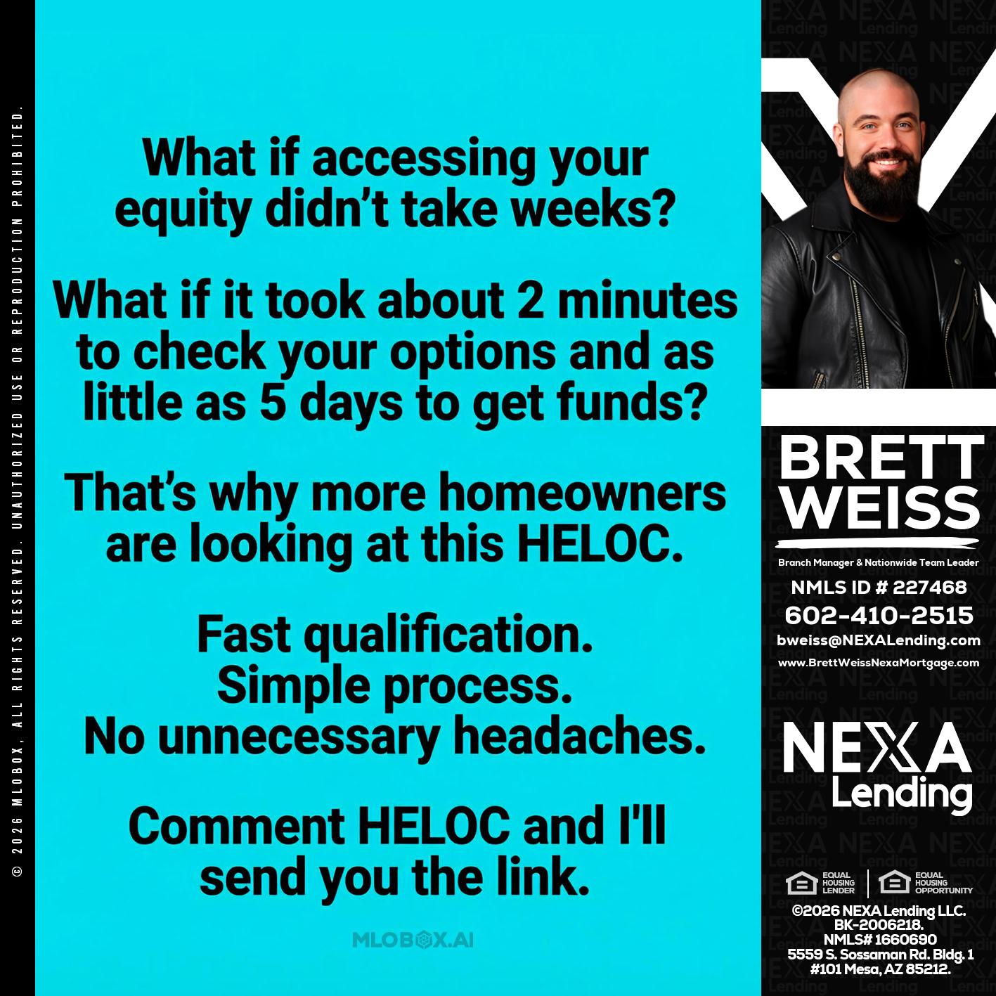 what if - Brett Weiss -Branch Manager &  Nationwide Team Lead