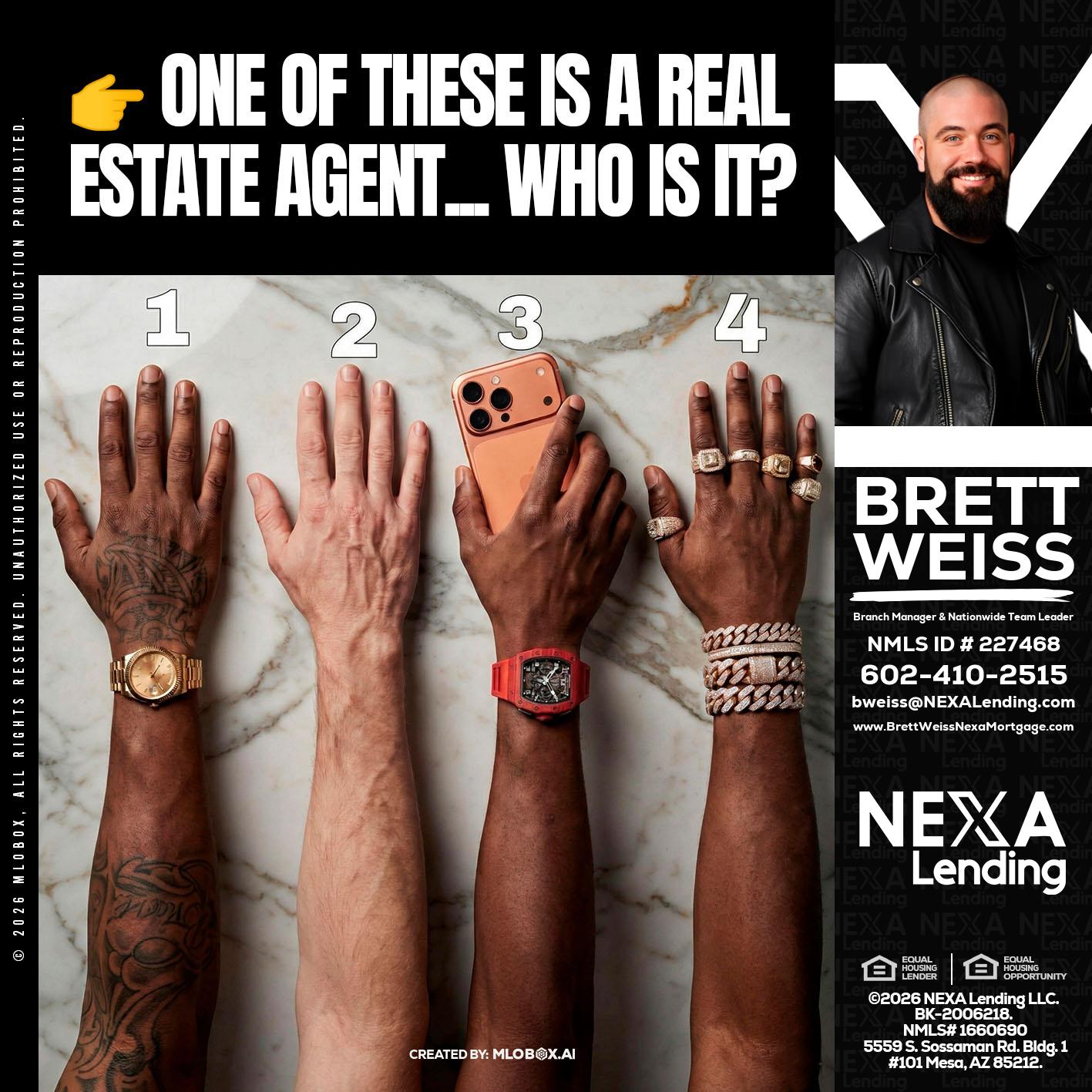 ONE OF THESE - Brett Weiss -Branch Manager &  Nationwide Team Lead