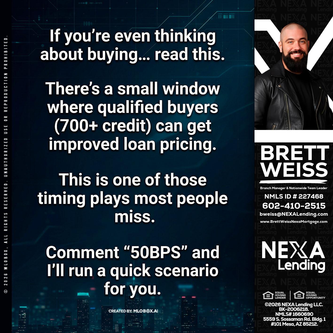 IF YOU EVER - Brett Weiss -Branch Manager &  Nationwide Team Lead