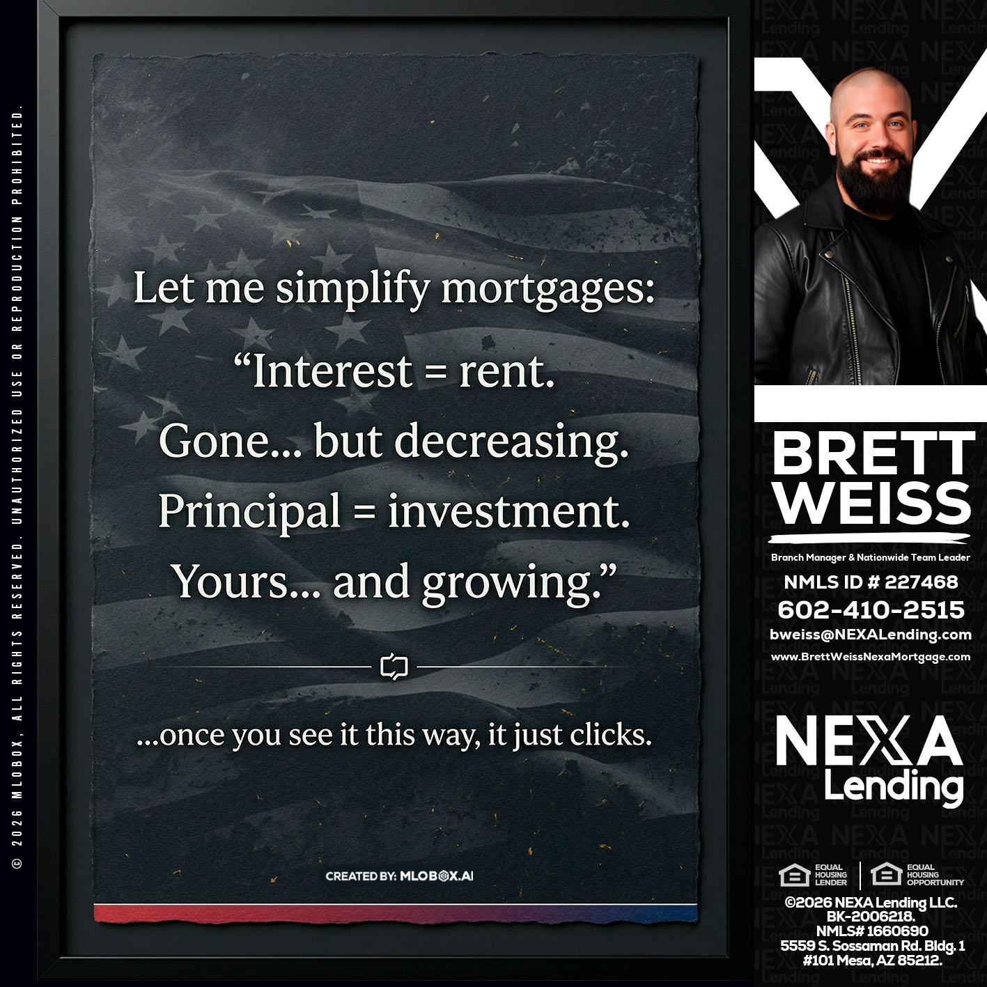 LET ME SIMPLIFY - Brett Weiss -Branch Manager &  Nationwide Team Lead