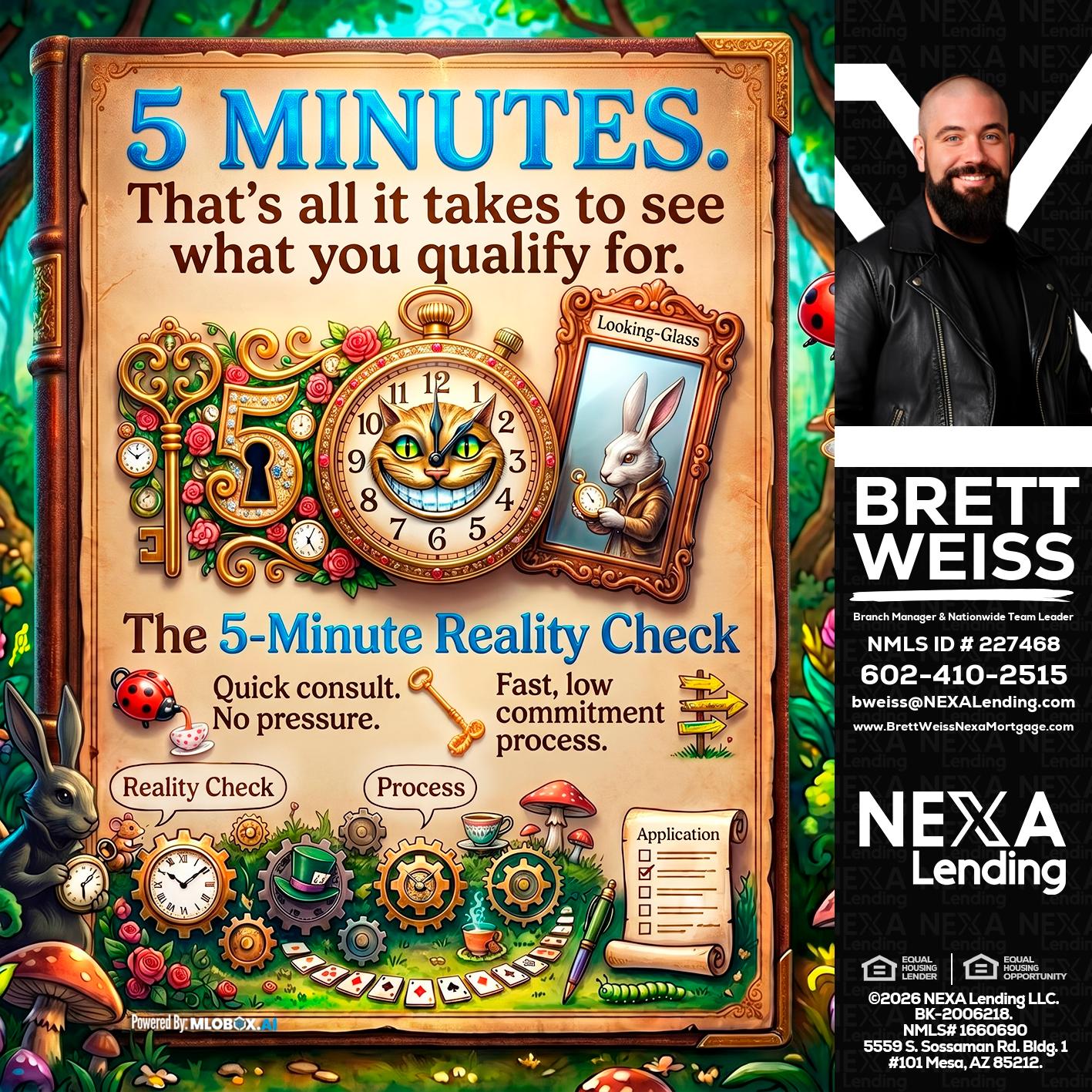 Reality Check! - Brett Weiss -Branch Manager &  Nationwide Team Lead